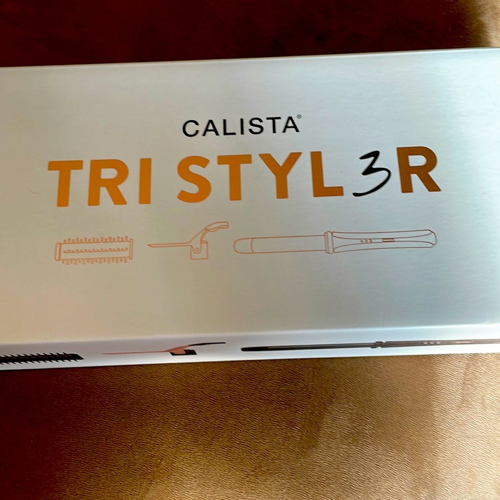 New Curling Iron - Calista Tri Styler 3
